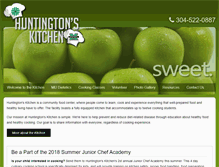 Tablet Screenshot of huntingtons-kitchen.org